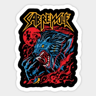 Sabrewulf Sticker